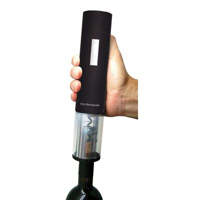 Battery-powered electric corkscrew
