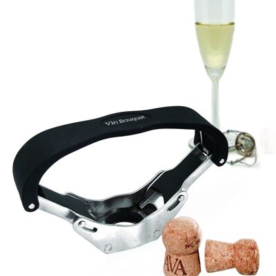 ""One Touch" patented cava opener