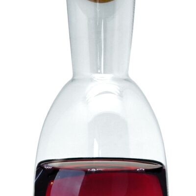 Decanter per vino in cristallo da 1,2 litri, ideale per gli amanti del vino