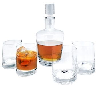 Ensemble à whisky transparent 5