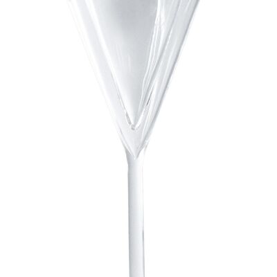 Transparent double-walled cava glasses