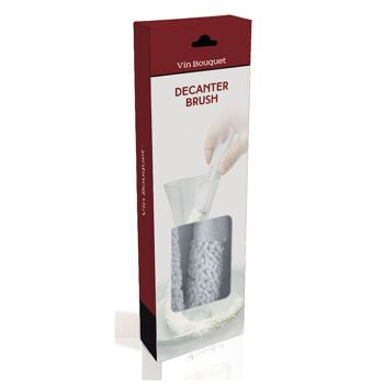 Brosse de nettoyage pour carafe blanche 6