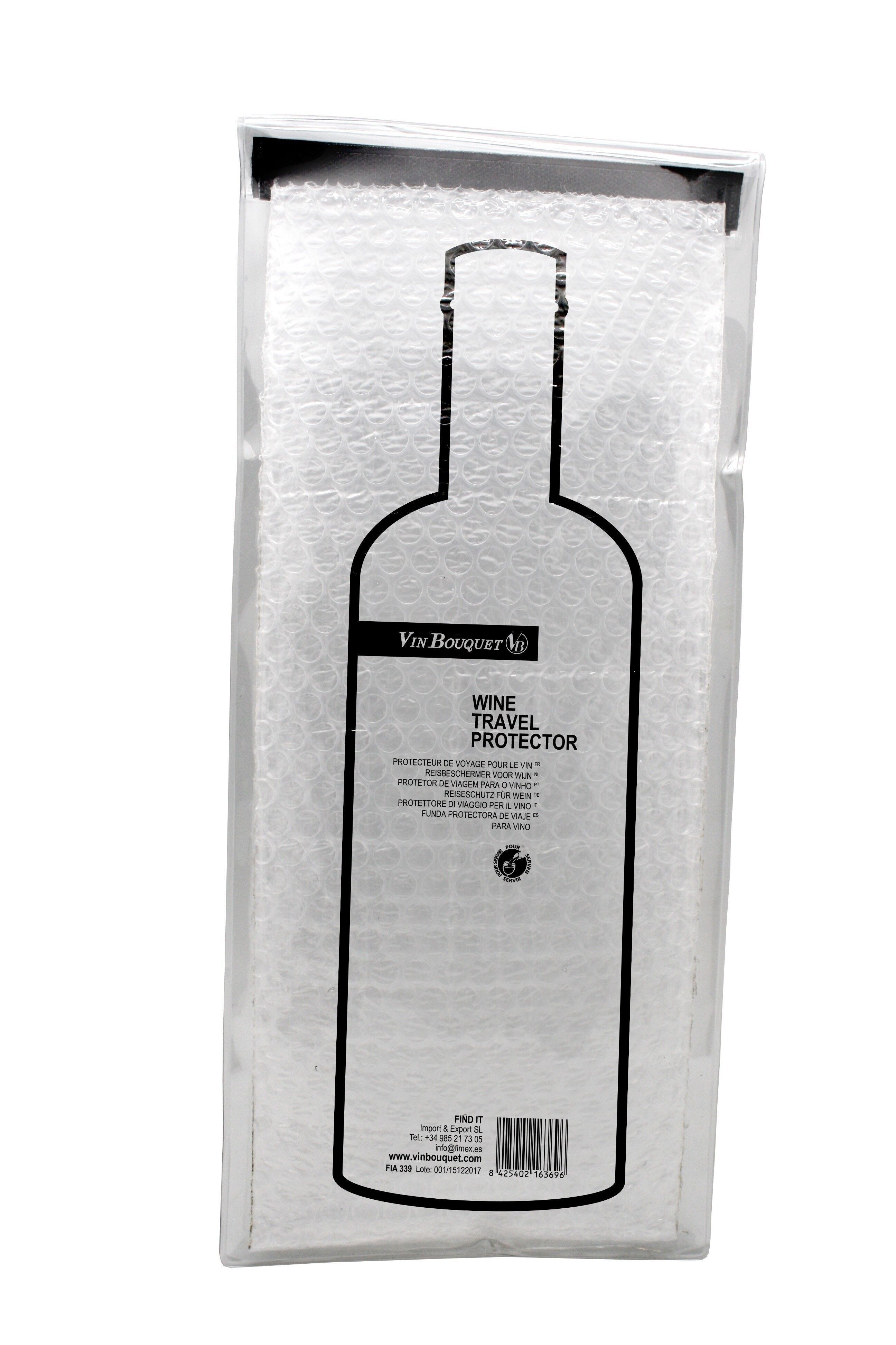 Weinschutzhülle für die Reise