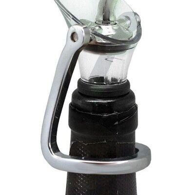 Champagne stopper and pourer
