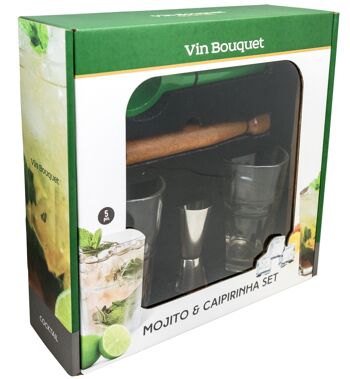 Coffret Mojito & Caïpirinha 8