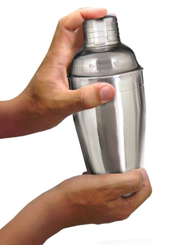 Shaker à cocktail en acier inoxydable 500 ml, cocktail, professionnel 2