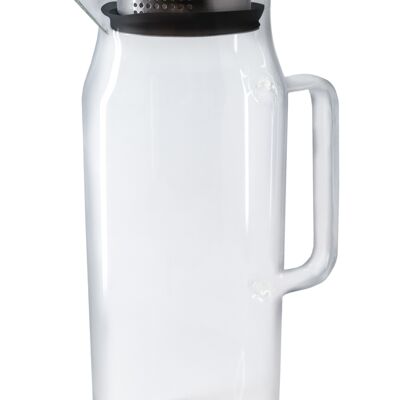 1.5 liter glass jug with handle