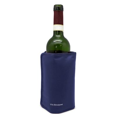 Champagne wine cooler cover M, Blue