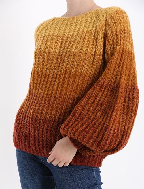 Mohair color-blend Sweater