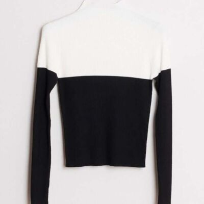 Pull color block taille 40