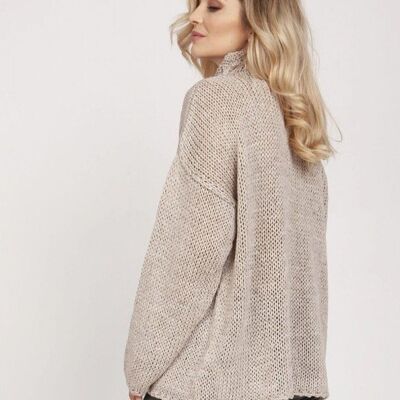 Net weave Sweater - Gainsboro