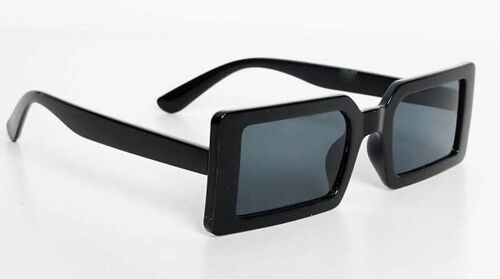 Rectangular Sunglasses - Black