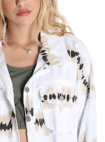 Veste oversize en coton