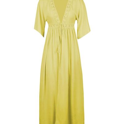 Kimono Robe - Giallo - XL