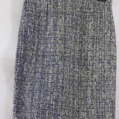 Tweed woven skirt