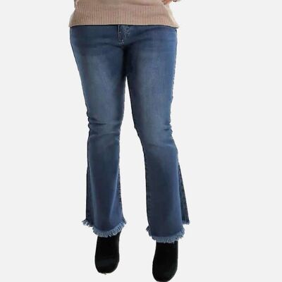 High rise flare jeans