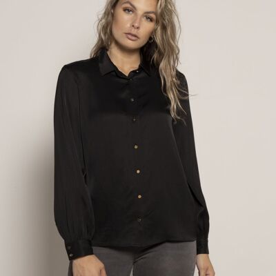 Voyar La Rue Blouse Lexi | Zwart