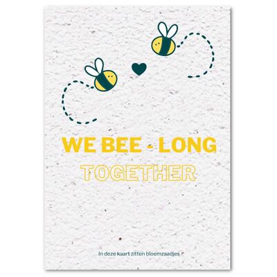 Groeikaart - We bee long together