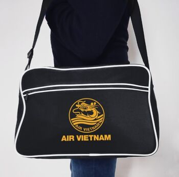 Air Vietnam sac messenger noir 2