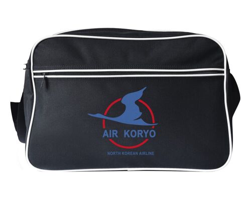 Air Koryo sac messenger noir