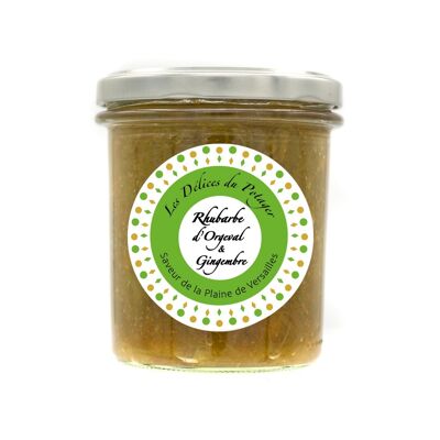 ginger rhubarb jam 167g