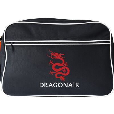 Dragon Air messenger bag black