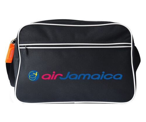 Air Jamaica sac messenger noir