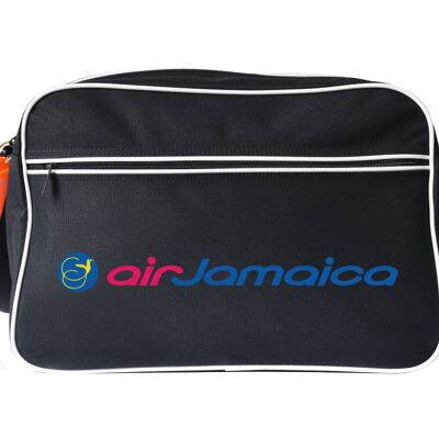 Air Jamaica messenger bag black