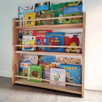 Madeleine, la bibliothèque Montessori en bois pour enfant 4