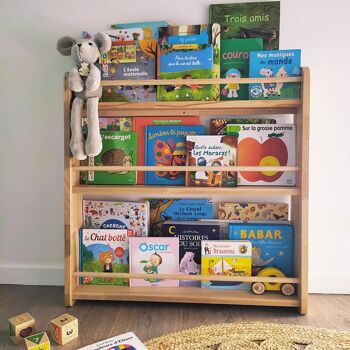 Madeleine, la bibliothèque Montessori en bois pour enfant 5