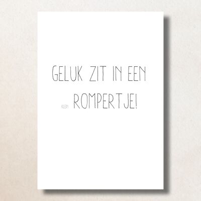 Rompertje / A6 / Card