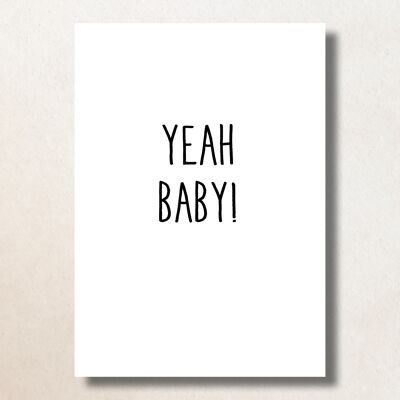 Yeah Baby! / A6 / Card