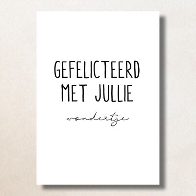 Wondertje / A6 / Card