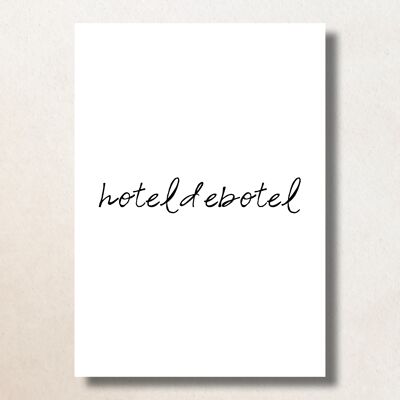 Hoteldebotel / A6 / Card