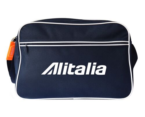 Alitalia sac messenger navy