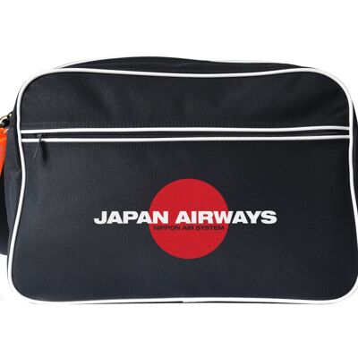 Bolso bandolera Japan Airlines negro