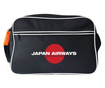 Japan Airlines sac messenger noir 1