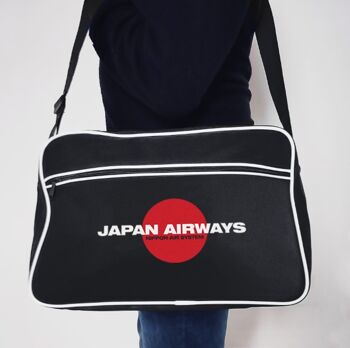 Japan Airlines sac messenger noir 2