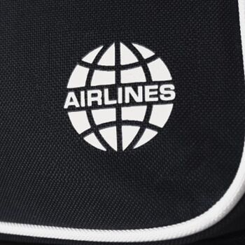 Japan Airlines sac messenger noir 5