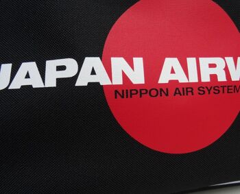 Japan Airlines sac messenger noir 7