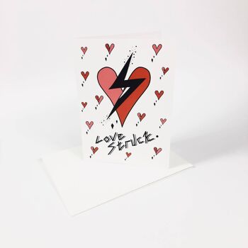 Love Struck: Carte de mariage, anniversaire, carte d'amour, carte de Saint Valentin 4