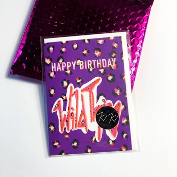 Happy Birthday Wild Thing - Pop: Joyeux Anniversaire, Carte D'anniversaire 2
