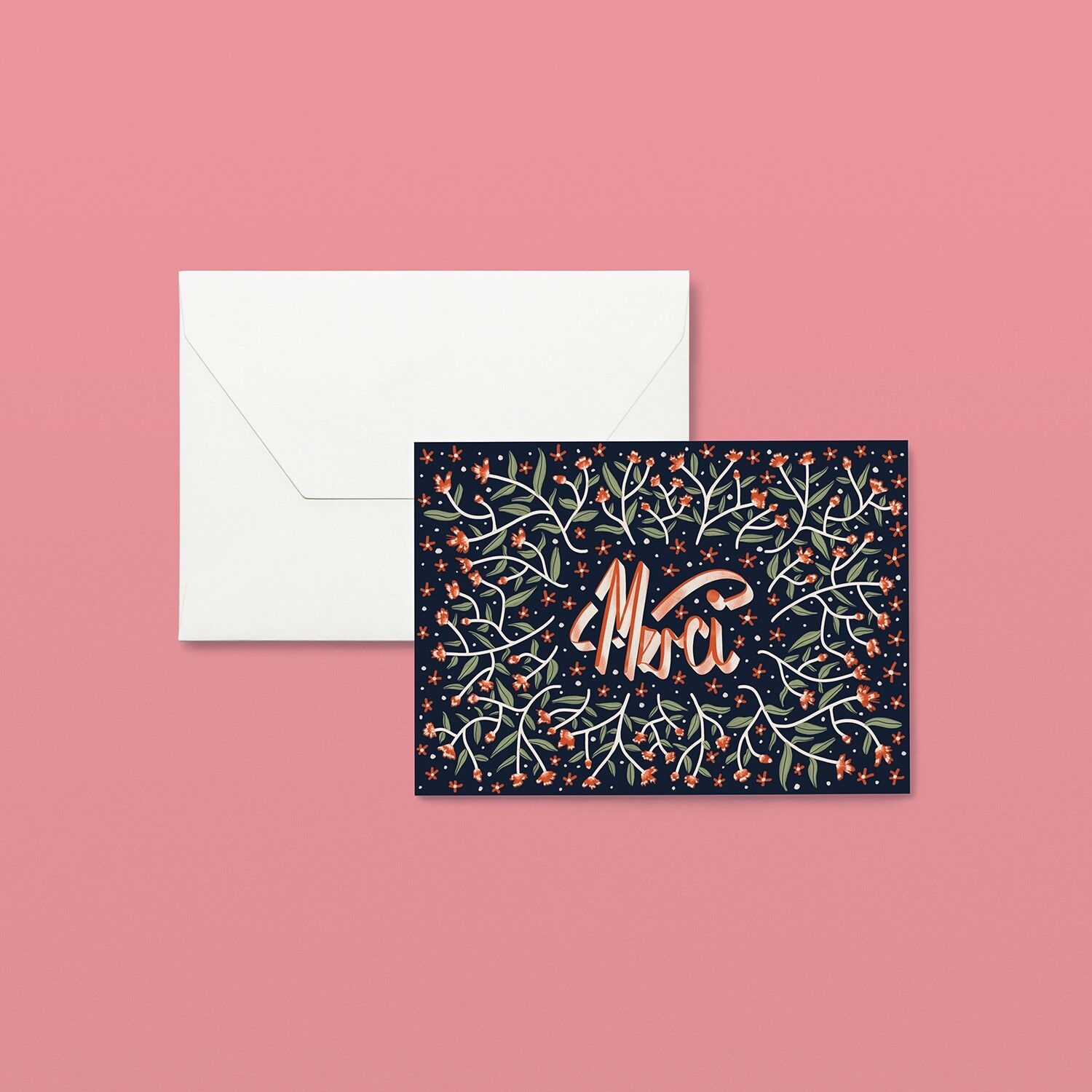 Gracias - Gracias - Tarjeta de felicitación - A6