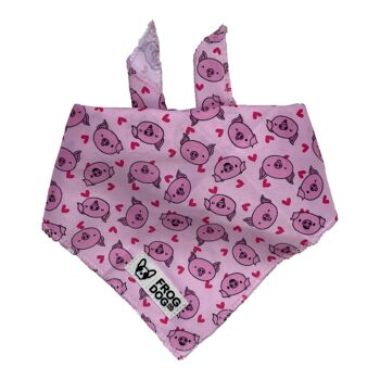 Bandana pour chien - Piggy Passion 2