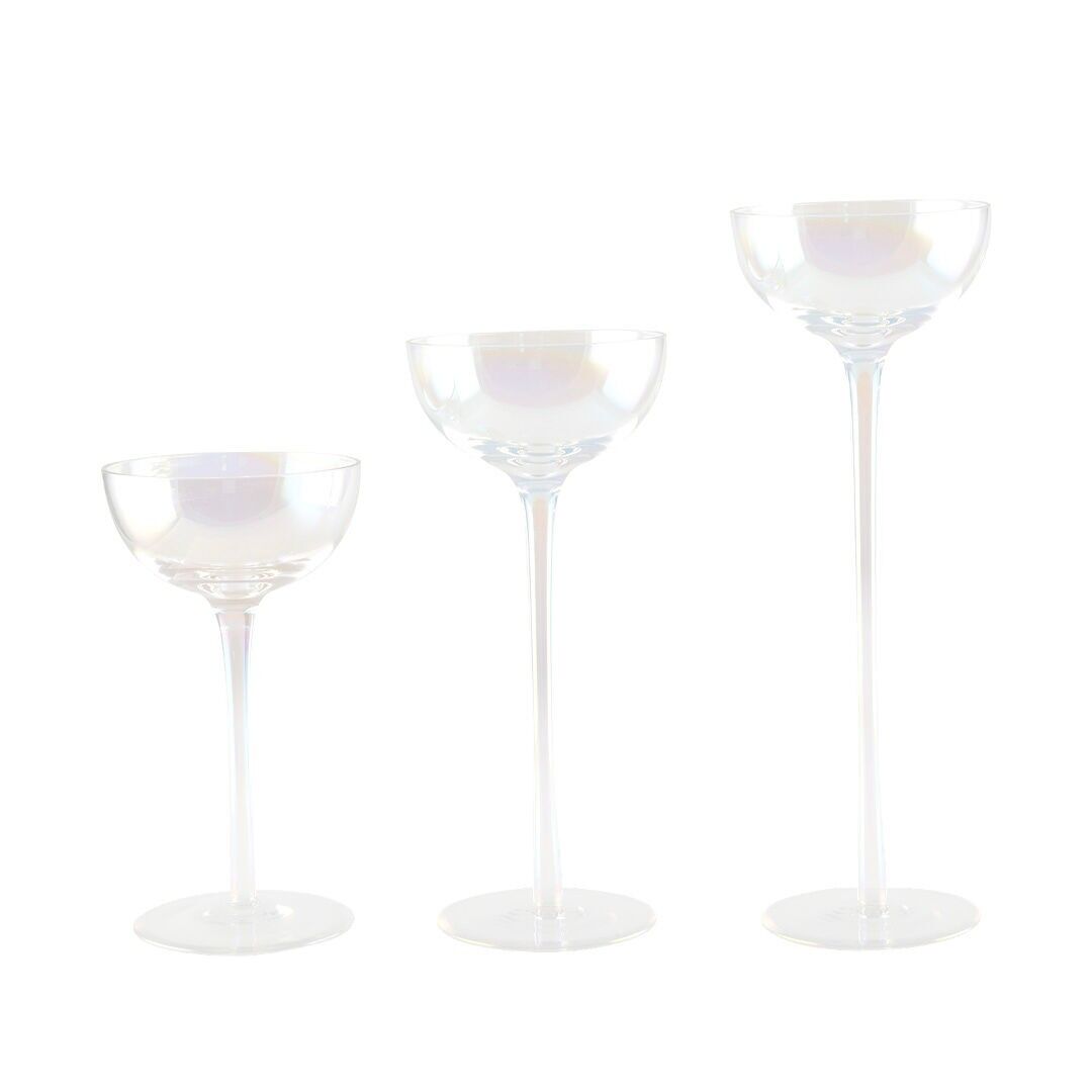 Photophore nacre - lot de 3