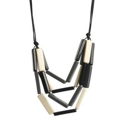 Collar geo negro