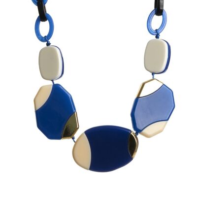 Collar colors azul