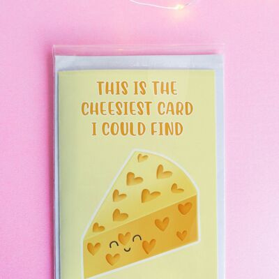 Cheese Valentines Day Card | Funny Greeting Card