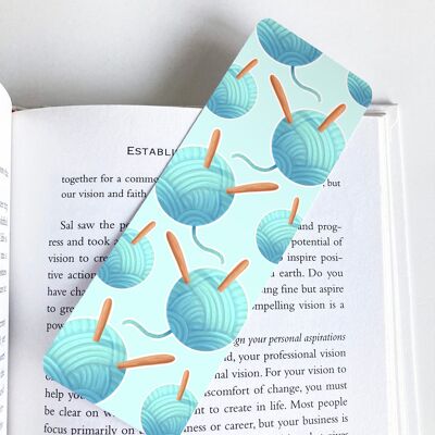 Yarn Bookmark, Page Marker, Cute Stationery, Book Lover Gift,