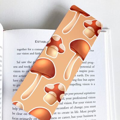 Mushroom Bookmark, Page Marker, Cute Stationery,